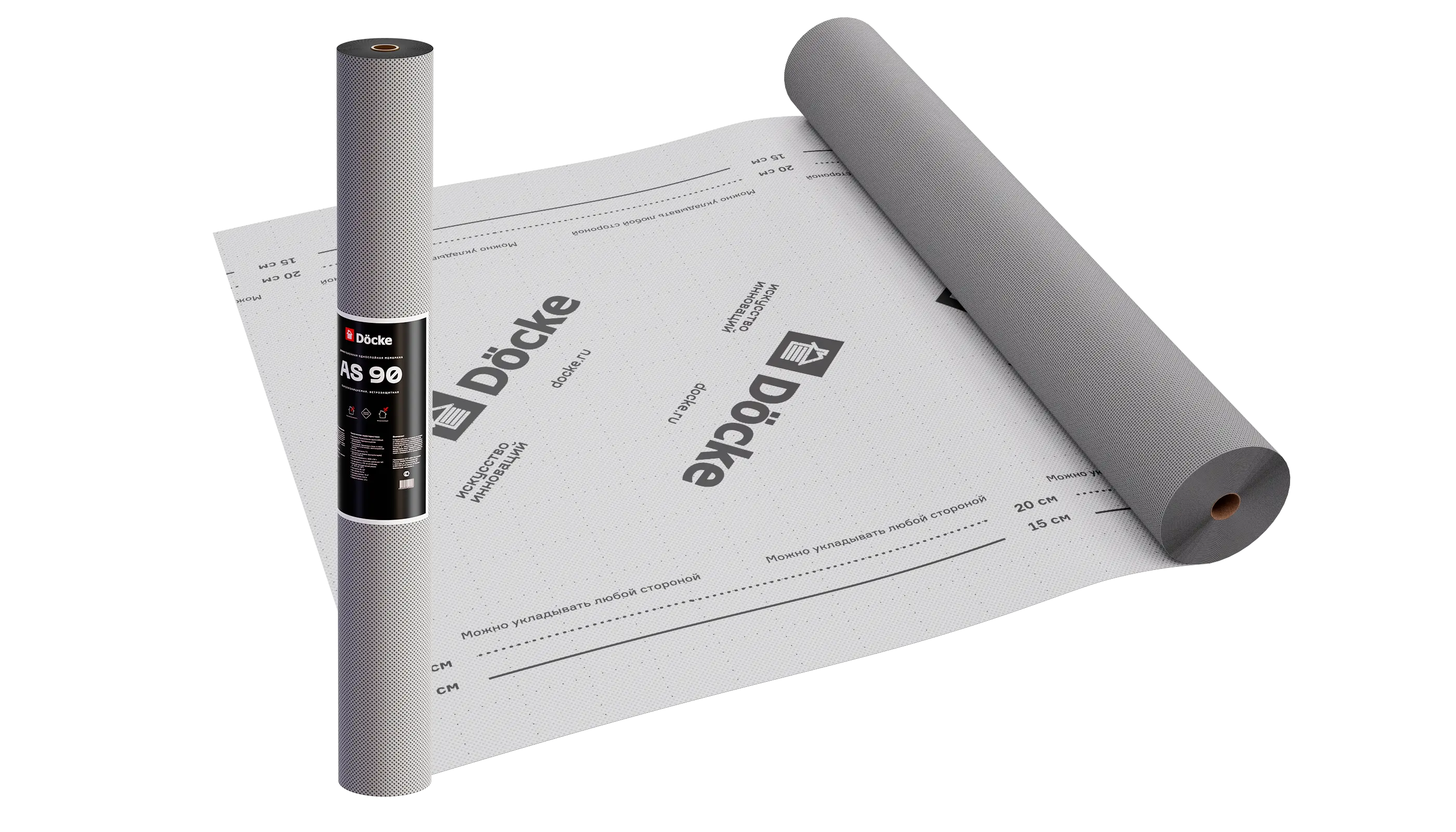AS 90 Docke Мембрана диффузионная фасадная, 70 кв.м. AS 90 Docke Мембрана диффузионная фасадная, 70 кв.м.