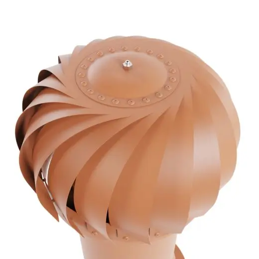 Роторная вентиляция для готовой мягкой и фальцевой кровли