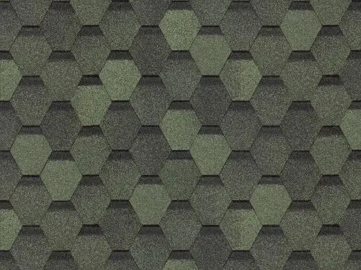 Гибкая черепица Eurasia, Шестигранник Гибкая черепица Eurasia, Шестигранник