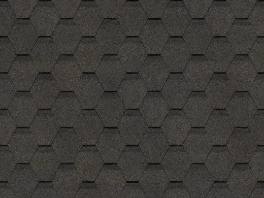 Гибкая черепица Eurasia, Шестигранник Гибкая черепица Eurasia, Шестигранник